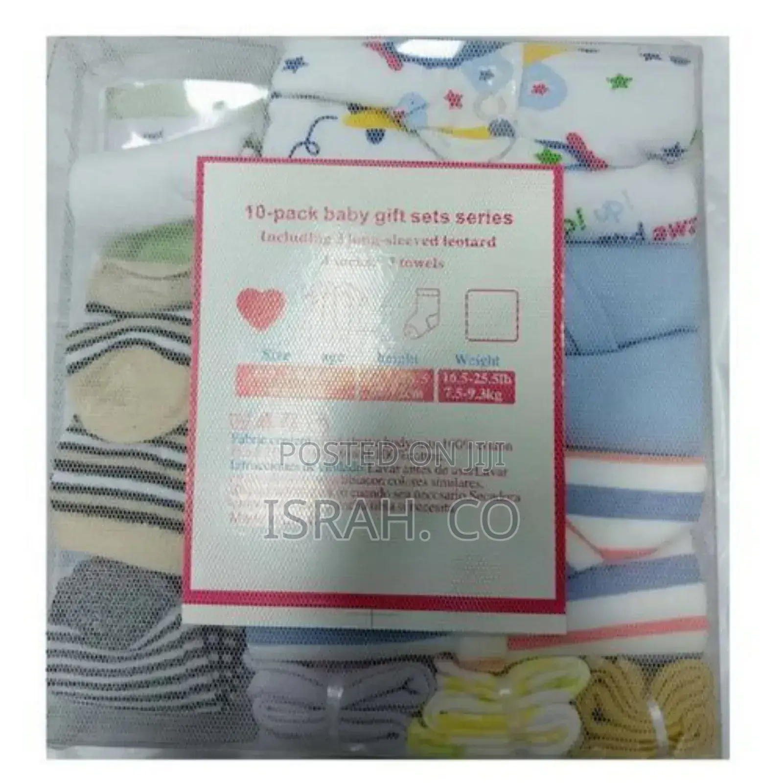 10 Pack of Baby 3 Overalls+3 Wash Towels + 4 Pairs of Socks