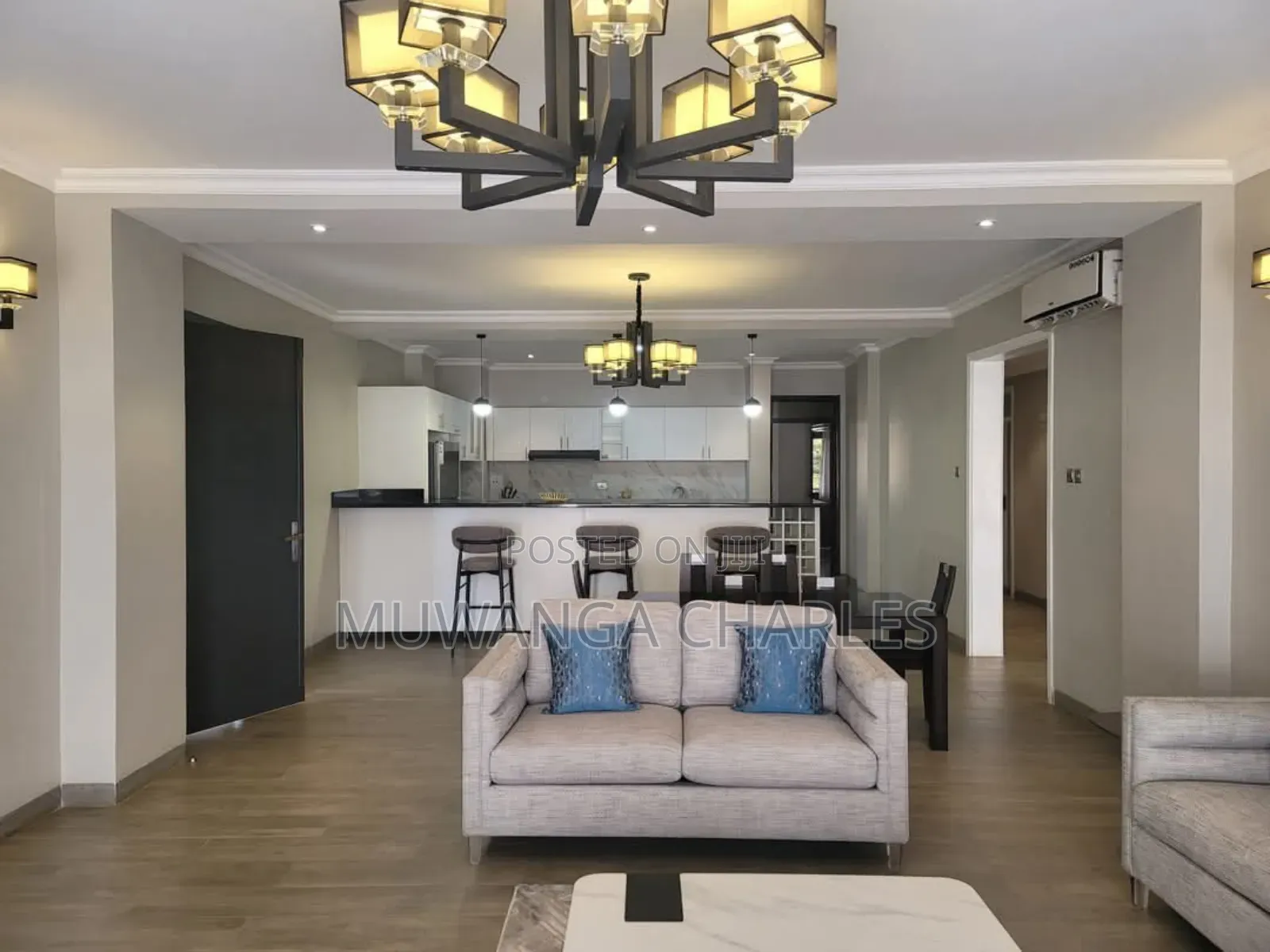 Furnished 3bdrm Apartment in Fs Properties Ltd, Nakawa for rent