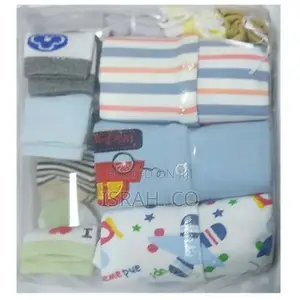 10 Pack of Baby 3 Overalls+3 Wash Towels + 4 Pairs of Socks