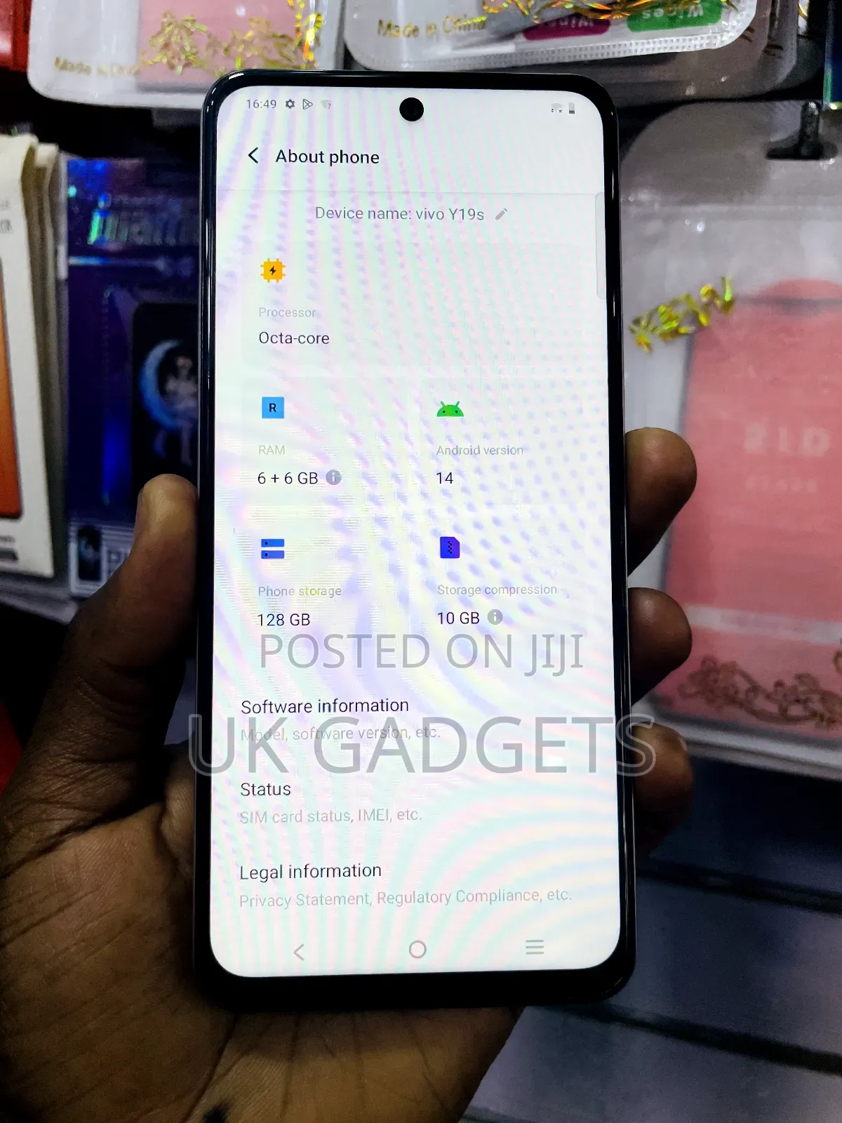 Vivo Y19 128 GB White