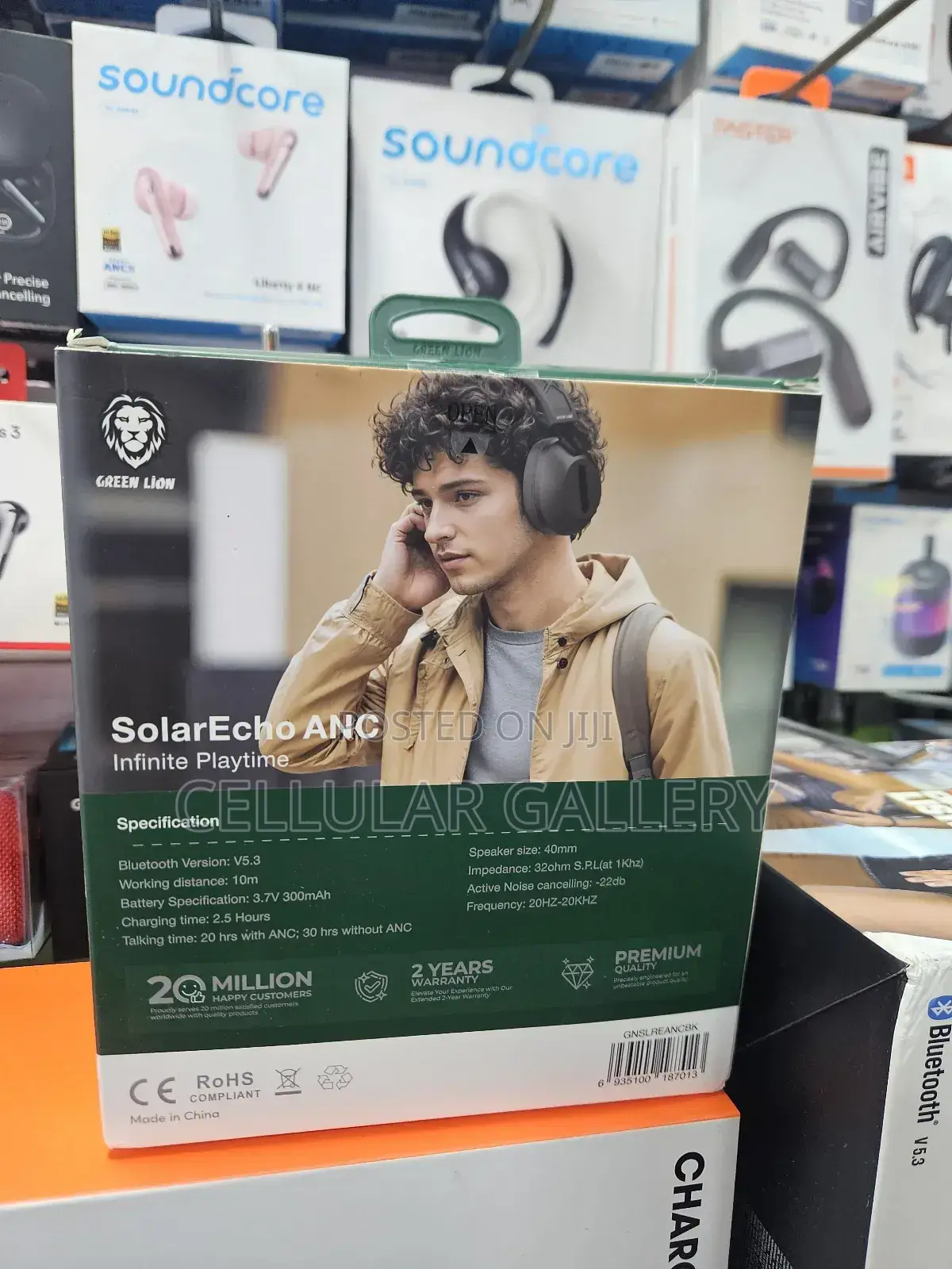 Green Lion Solarecho Anc Headphones