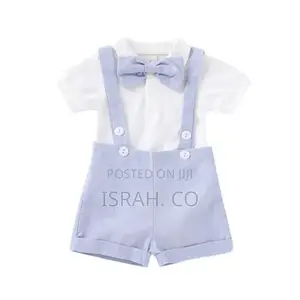 Baby Boys Formal Bodysuit With Shorts Gentleman Costumes