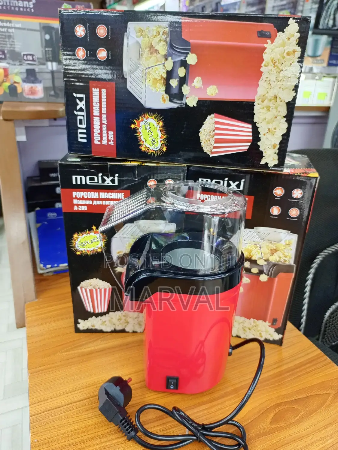 Meixi Electric Popcorn Machine a-209