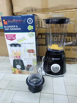 Hoffmans 2in1 Blender 1.6l Hm-199