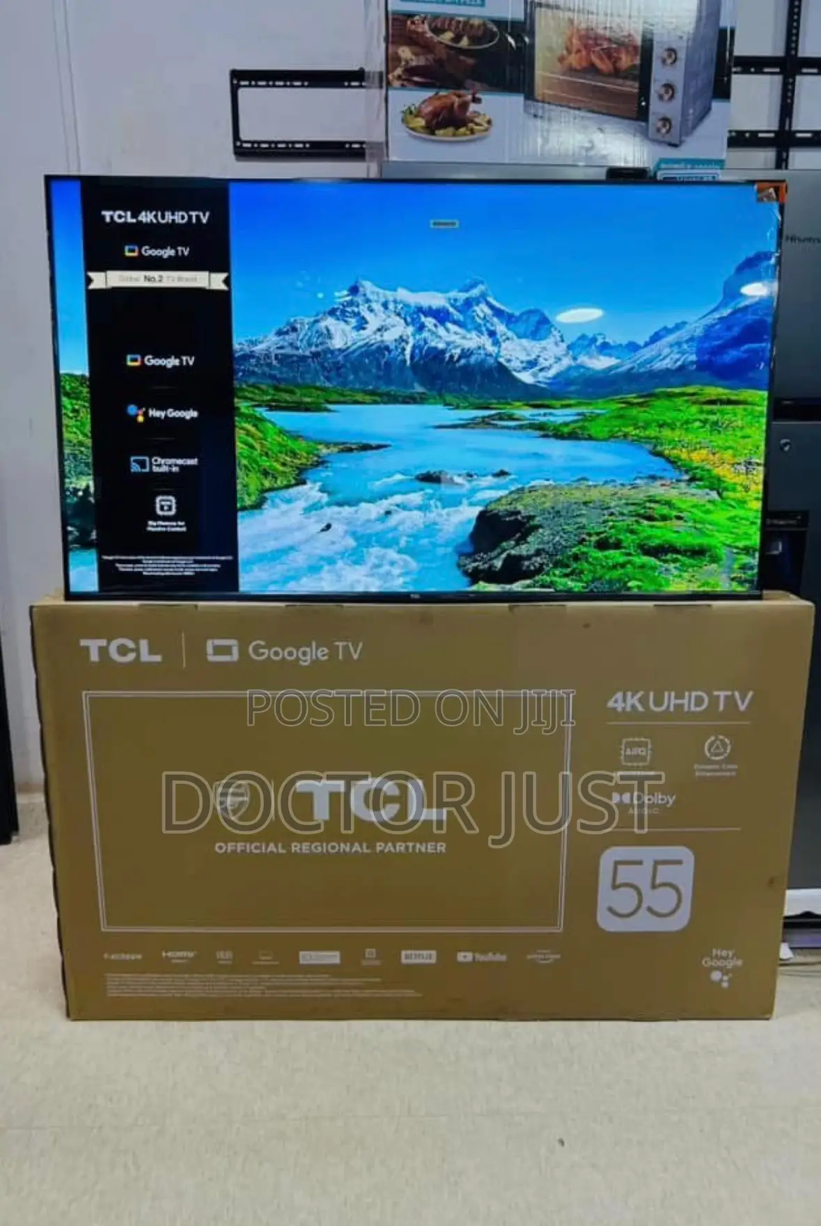 55 Inch TCL Uhd Television