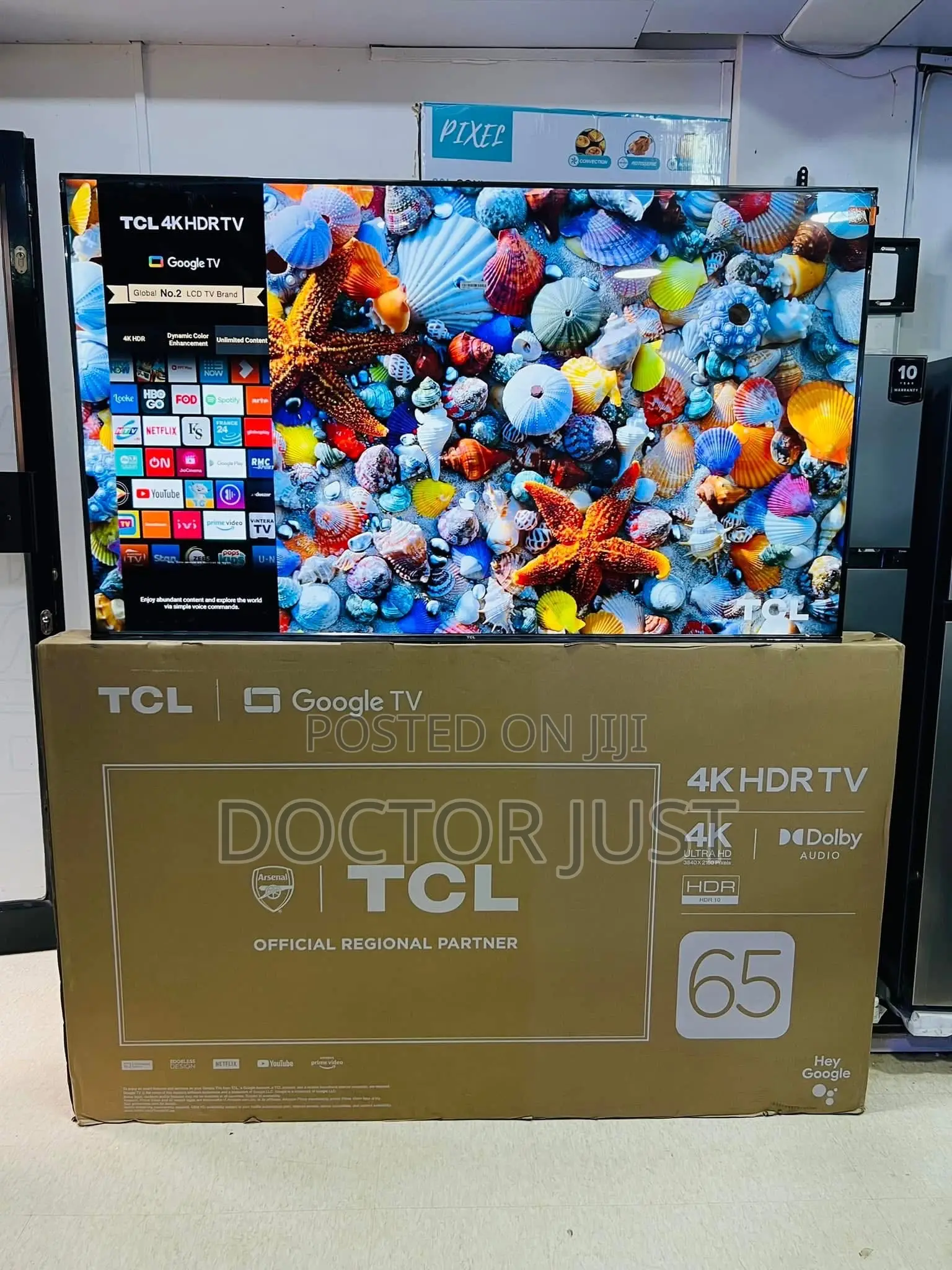 65 Inch TCL Uhd Television