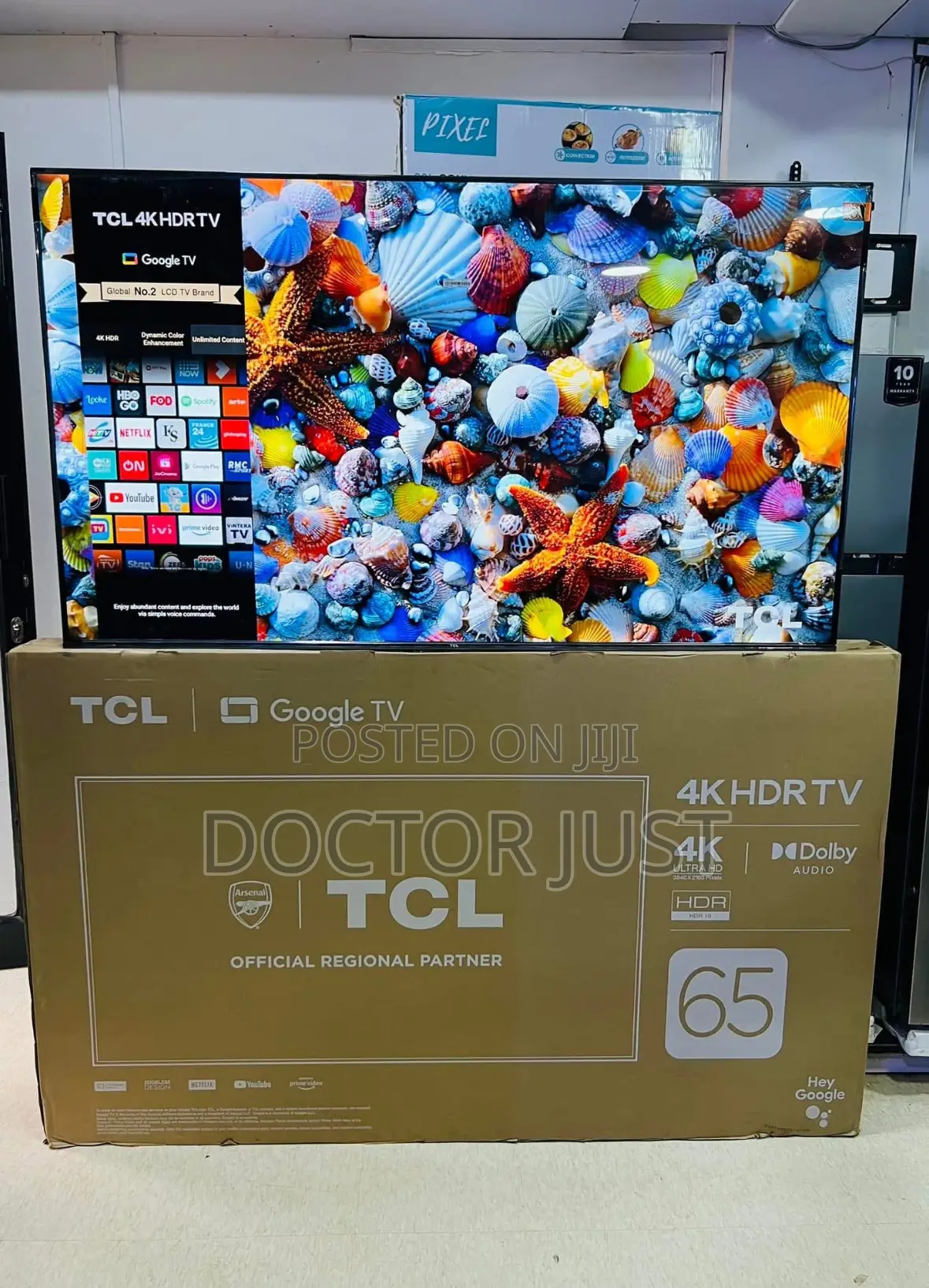 65 Inch TCL Uhd Television