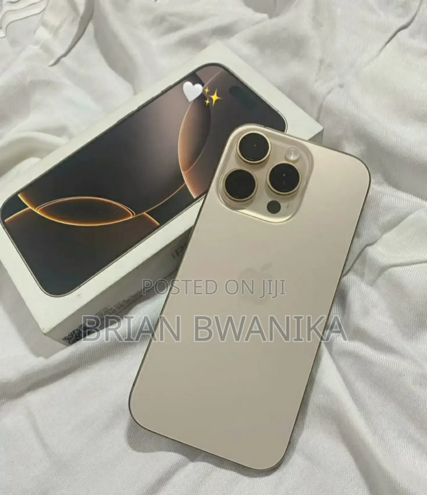 New Apple iPhone 16 Pro Max 256 GB Bronze