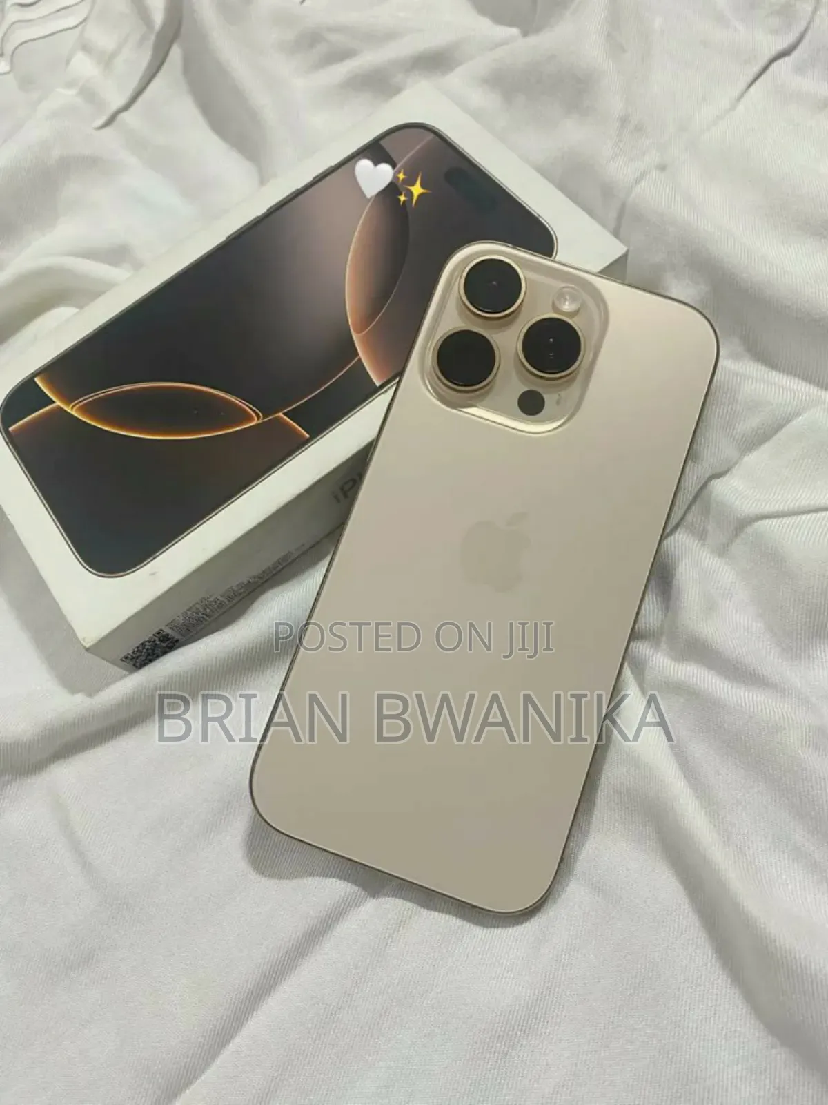 New Apple iPhone 16 Pro Max 256 GB Bronze