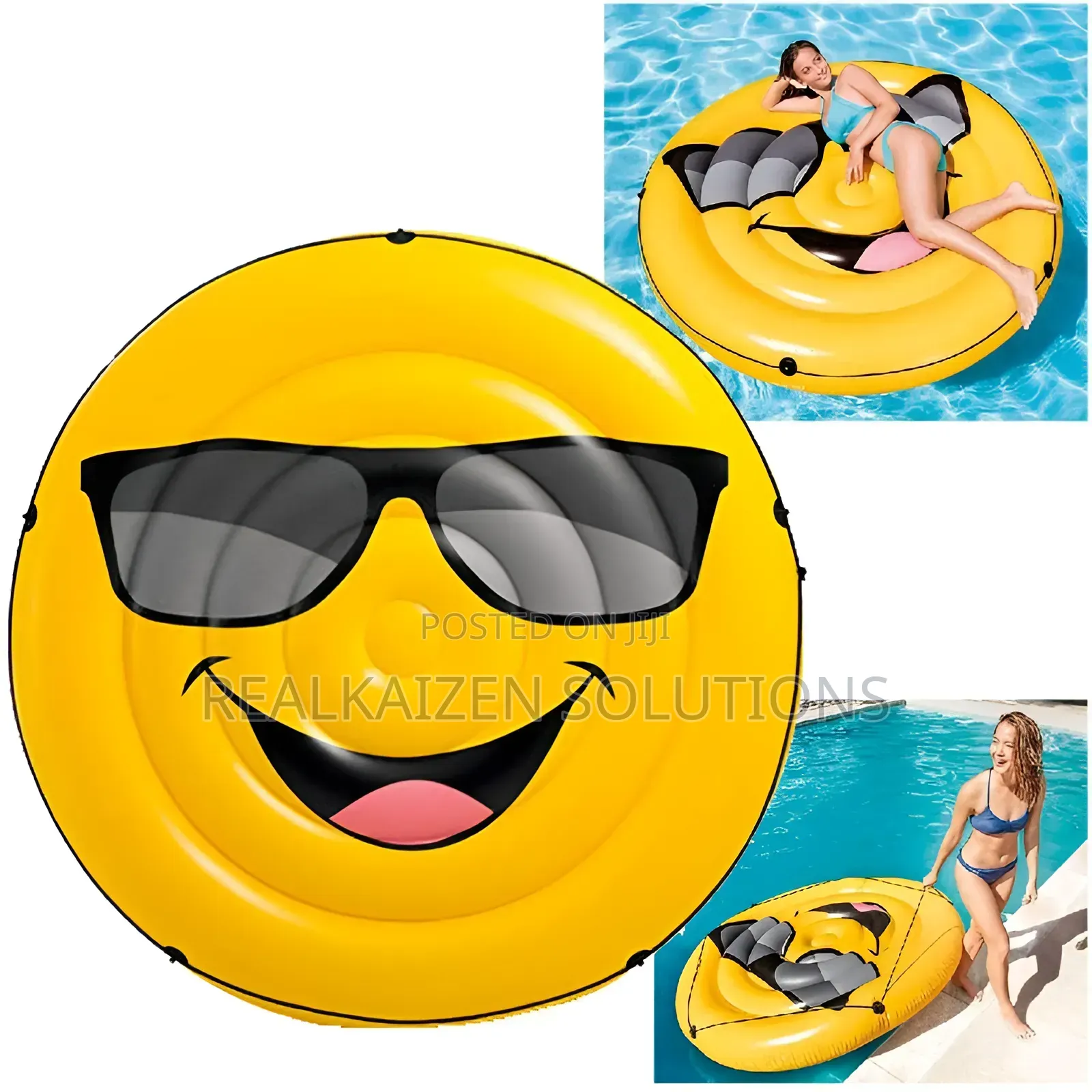 Intex Cool Guy Island Emoji Swimming Floater 1.73meters