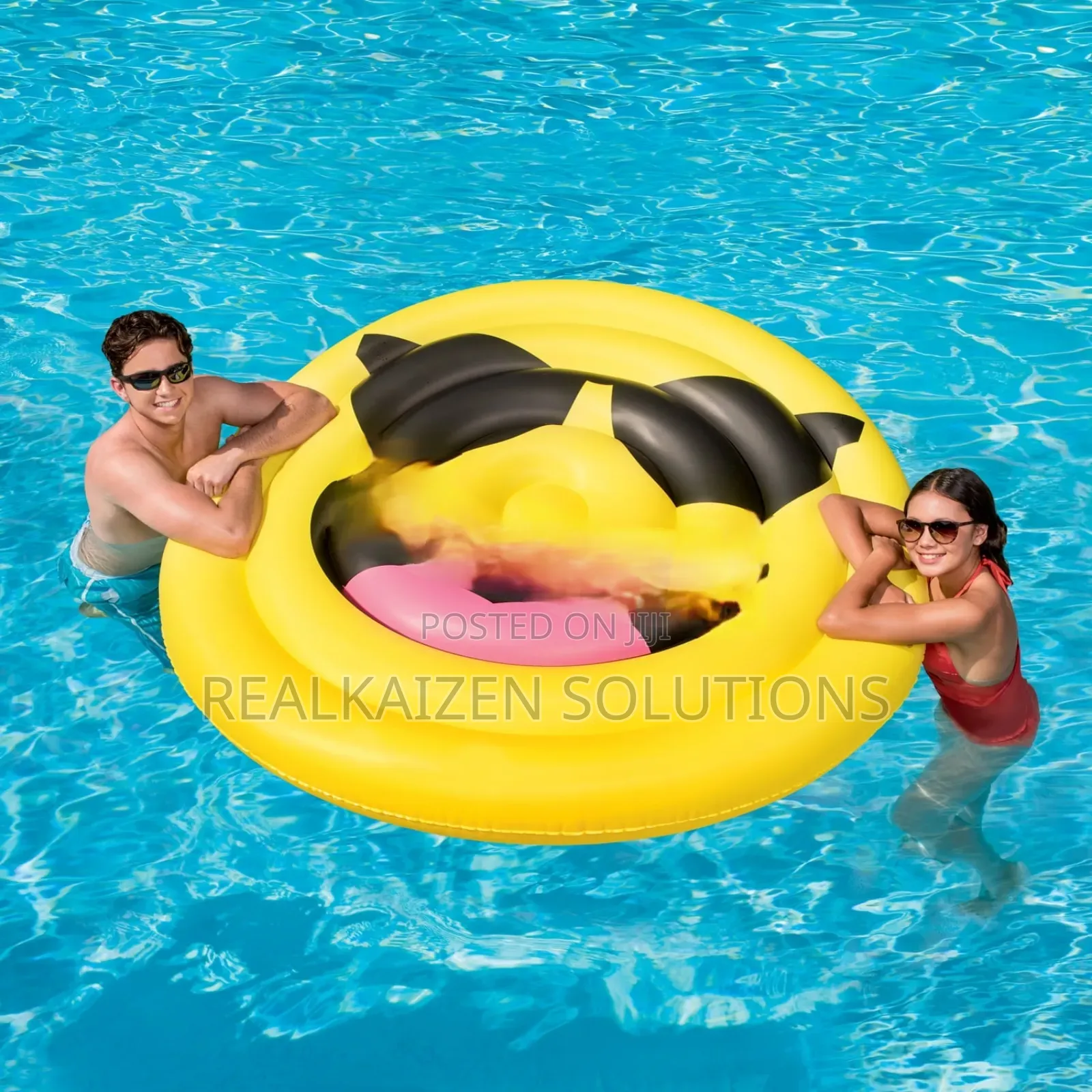 Intex Cool Guy Island Emoji Swimming Floater 1.73meters