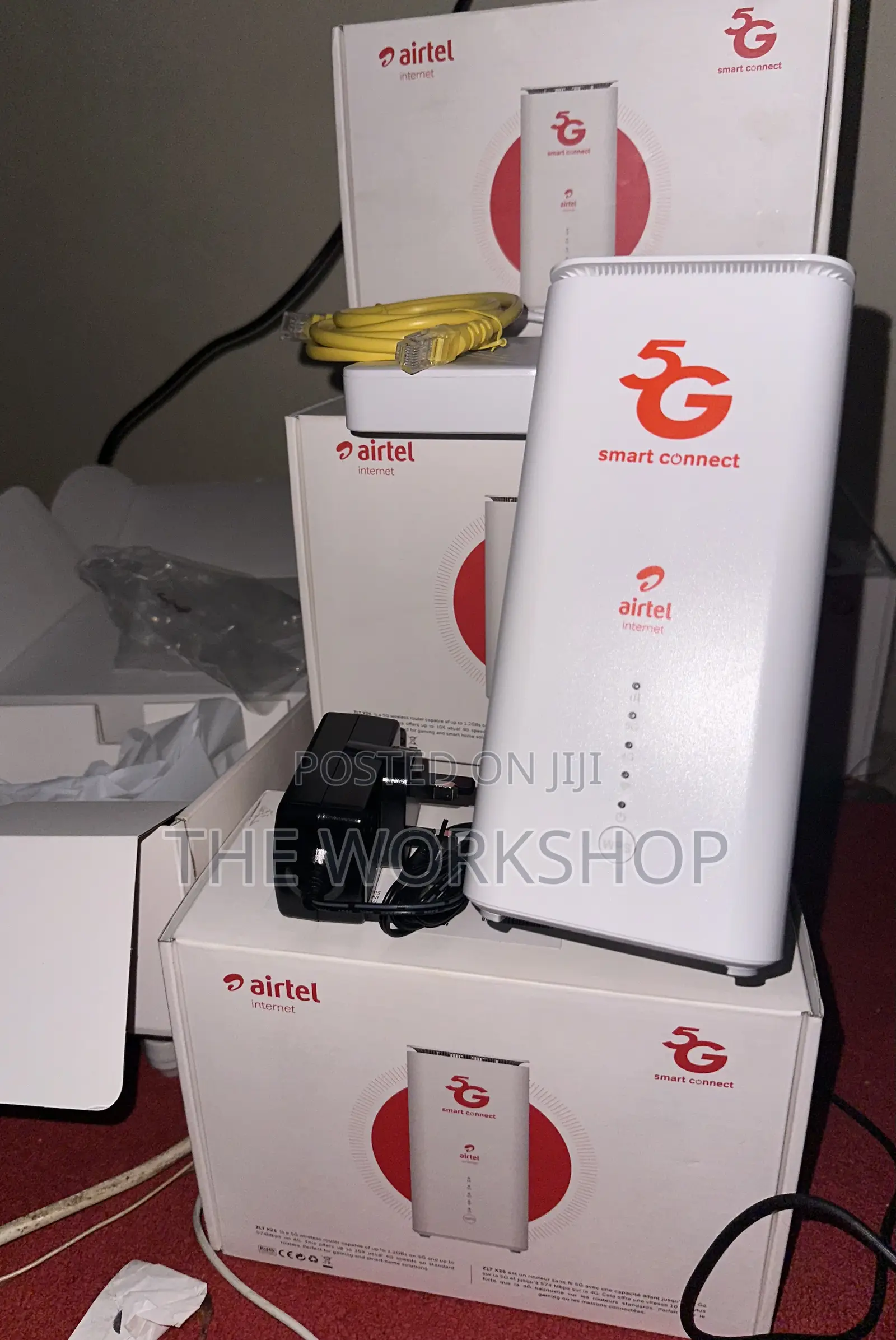 Movable 5g Router ( Free Free Unlimited Data for 1 Month)
