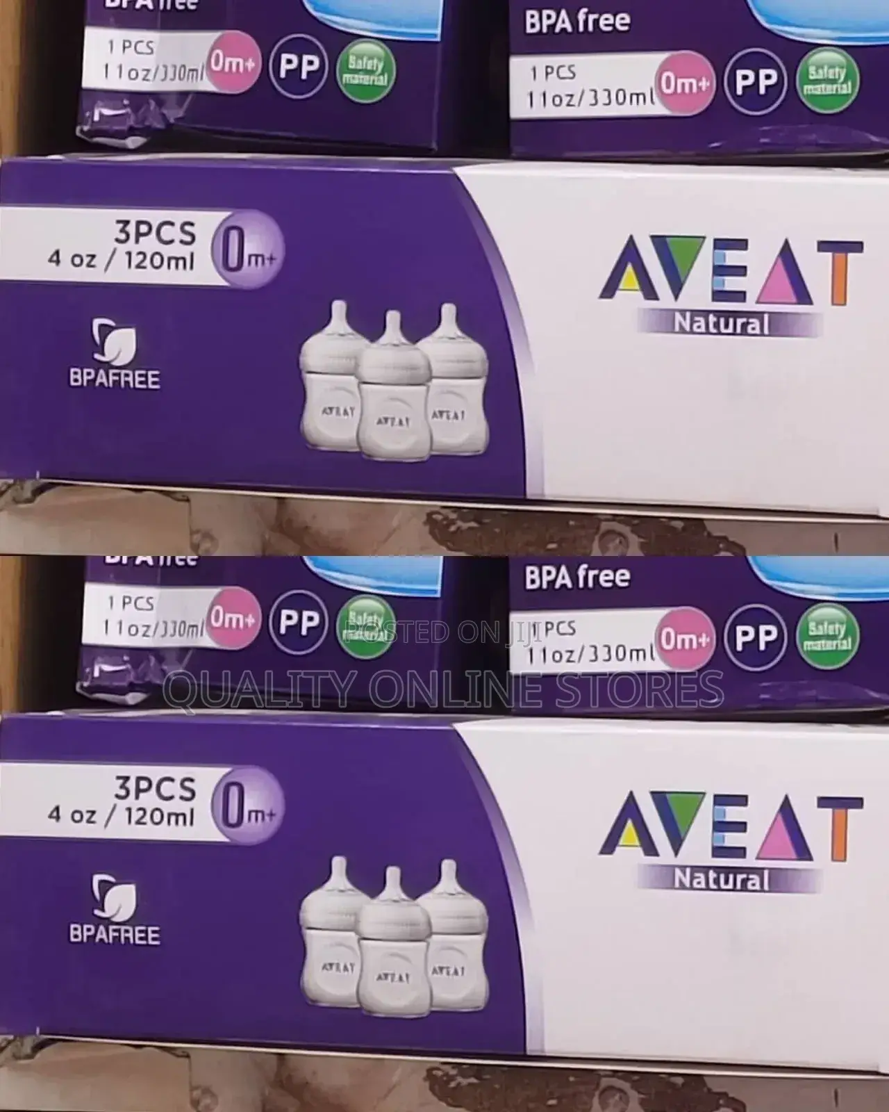 Triple Feeding Bottle Set