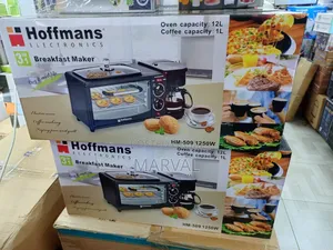 Hoffmans 3 in 1 Home Breakfast Machine Maker