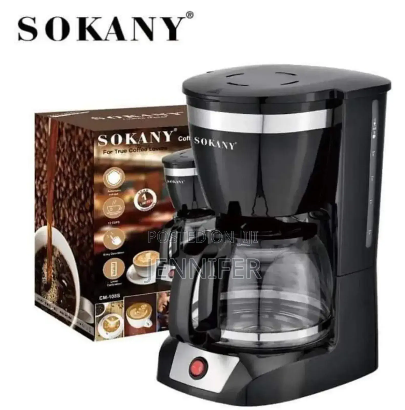 Sokany Electric Coffee Maker / Coffee Pot Machine