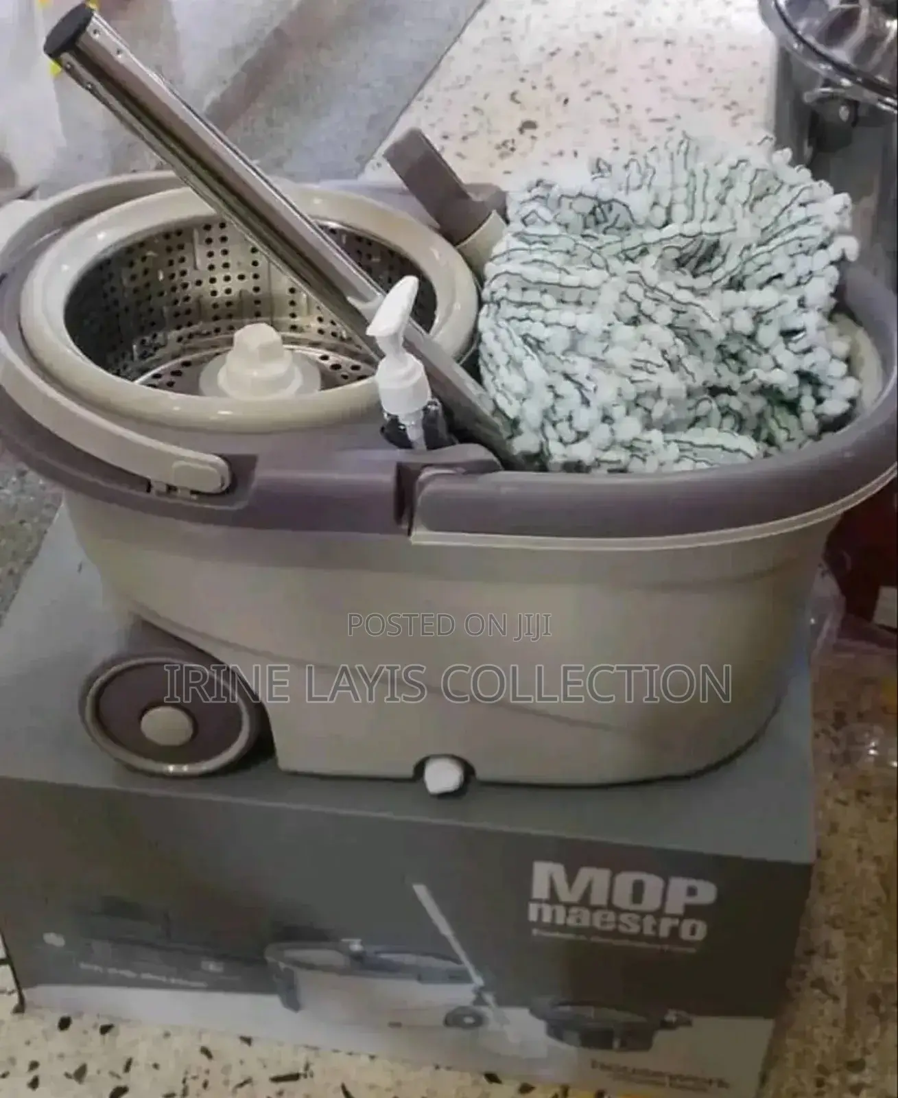 Spin Mopper and 360° Basket