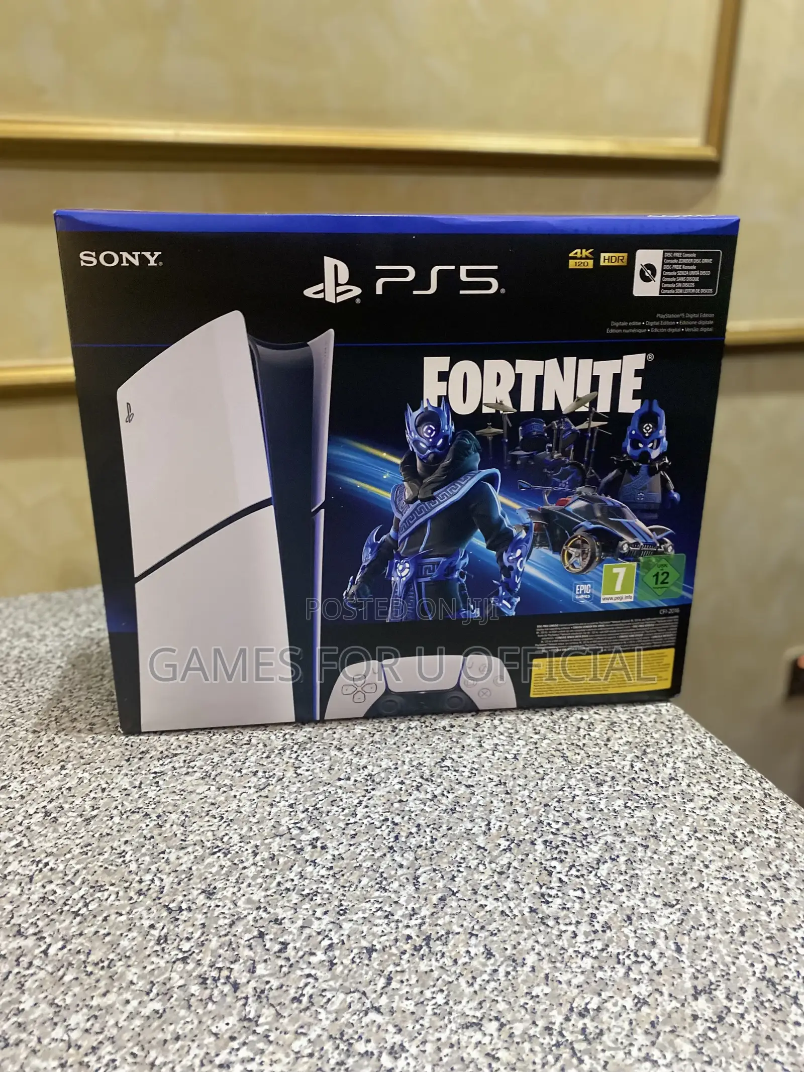 Ps5 Slim Digital Uk Version With Games Brand New
