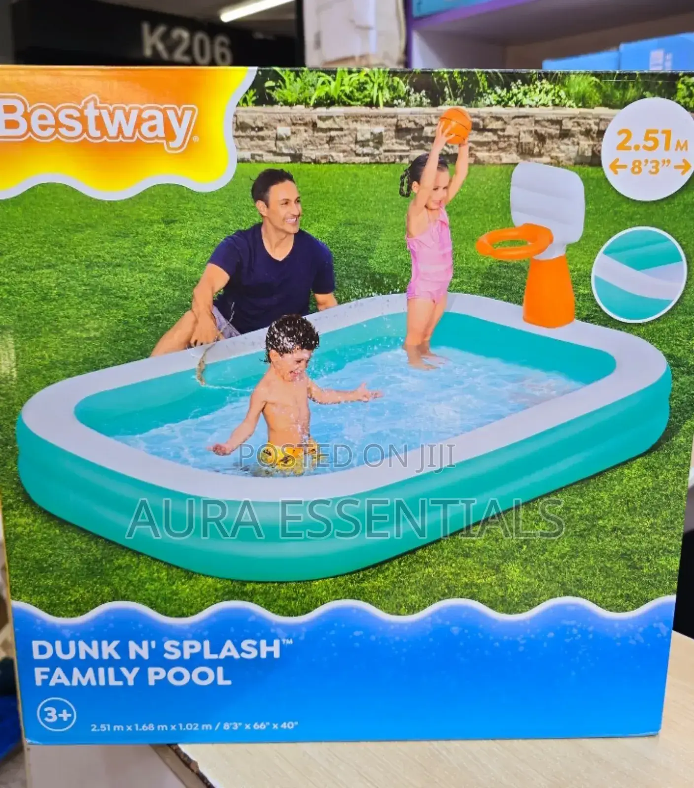 Dunk N' Splash Family Pool