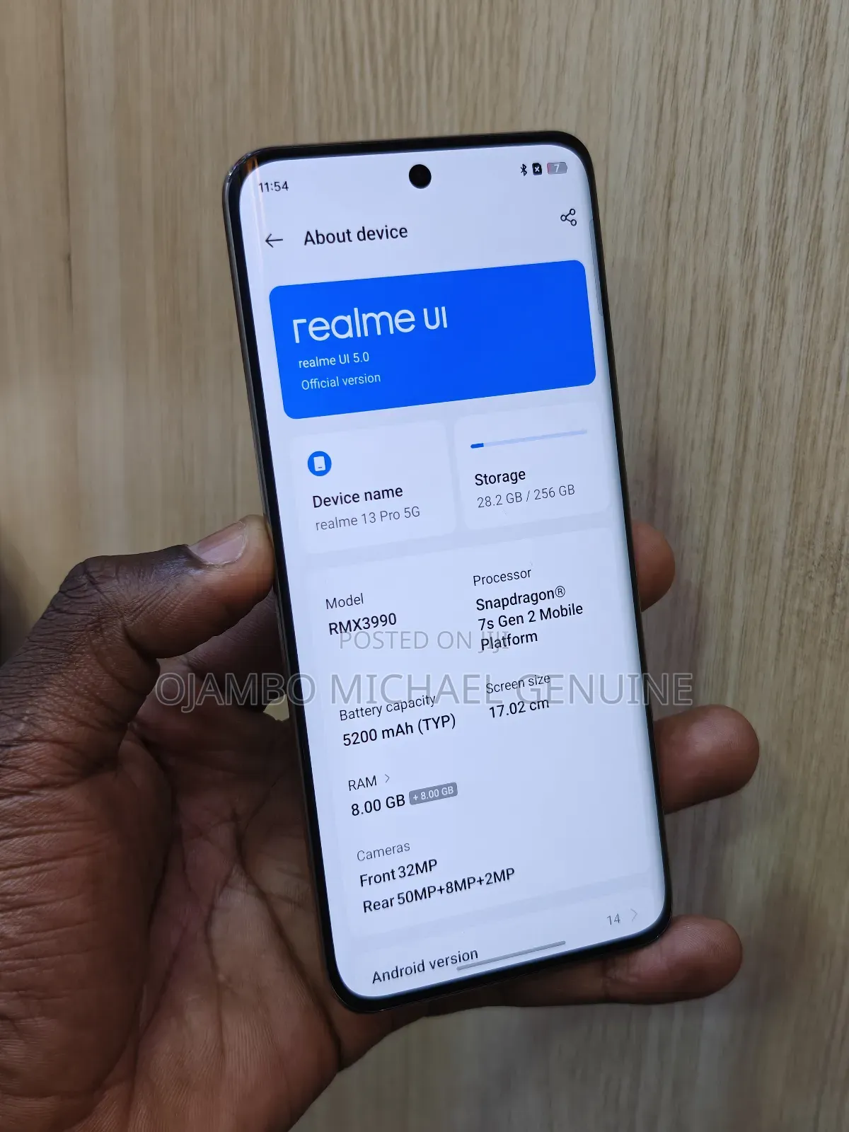 Realme 13 Pro+ 5G 256 GB Blue