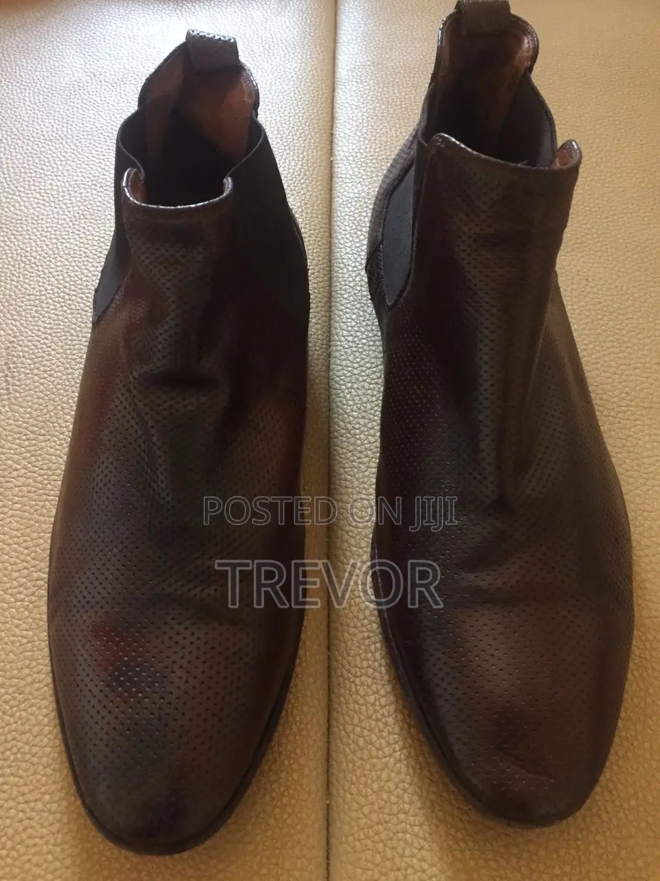 Classic Original Leather Brown Men’S Boots Size 43.