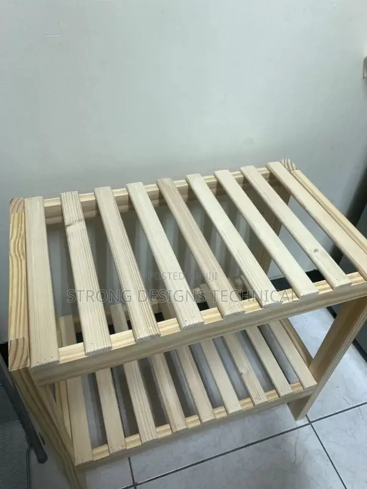 50 Cm Wooden Multiuse Shelf Rack Bedside