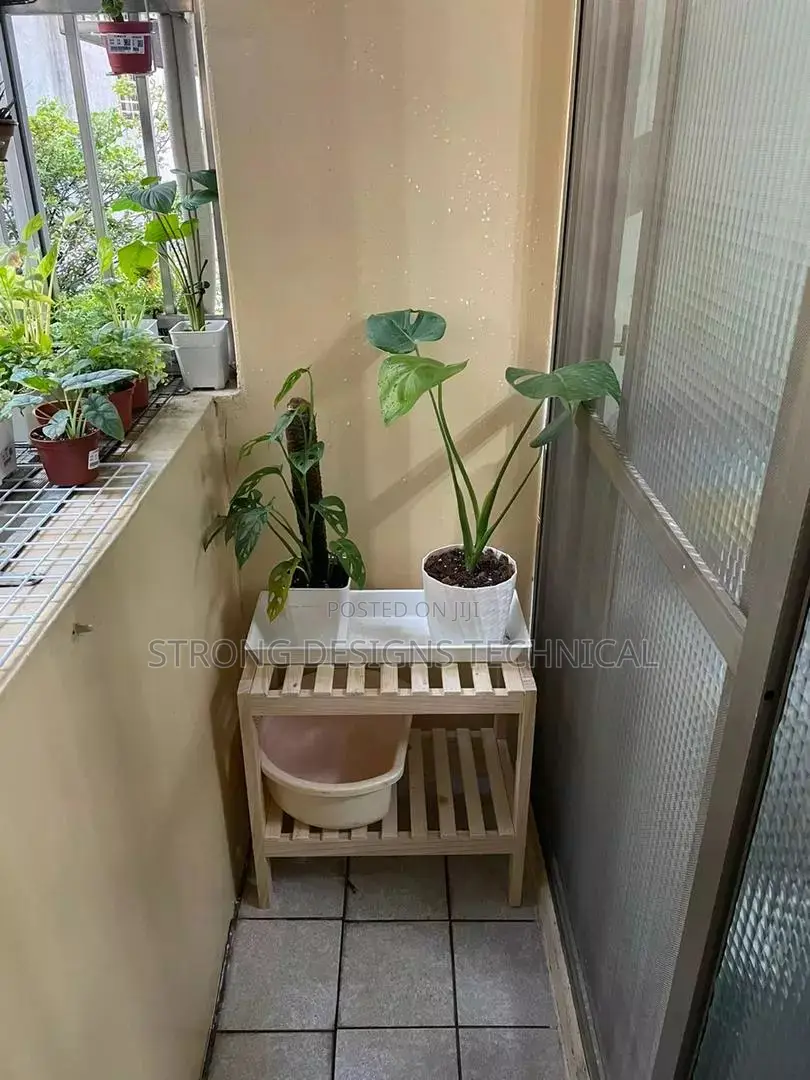 50 Cm Wooden Multiuse Shelf Rack Bedside