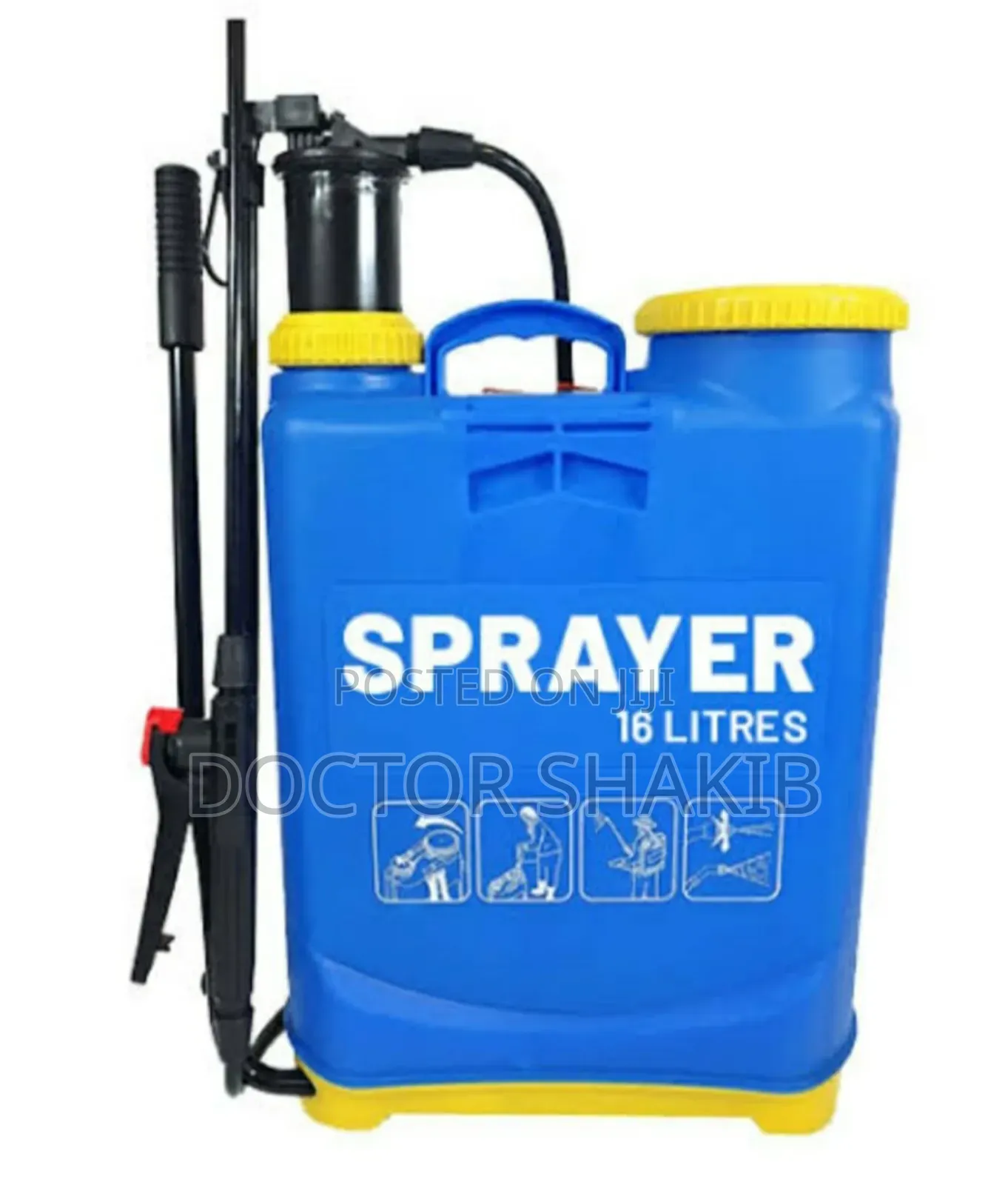 New Back Pack Manual Sprayer 16l
