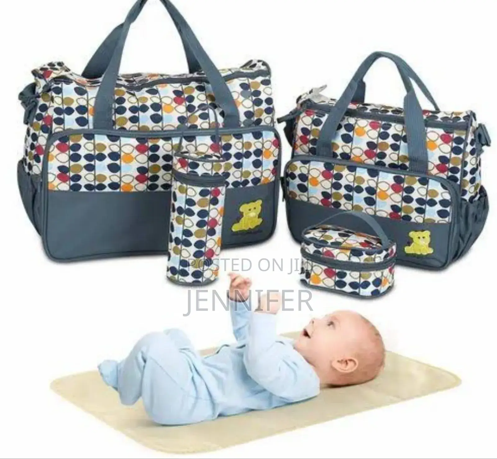 Baby Diaper Bag Set-5pcs
