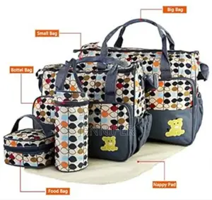 Baby Diaper Bag Set-5pcs