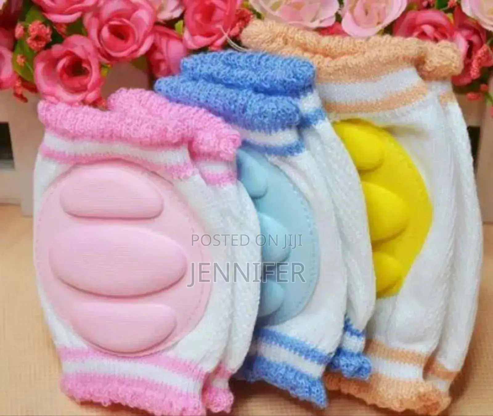 Multicolour Baby Knee Pads