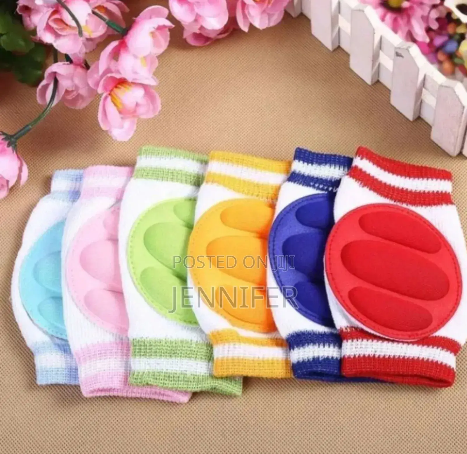 Multicolour Baby Knee Pads
