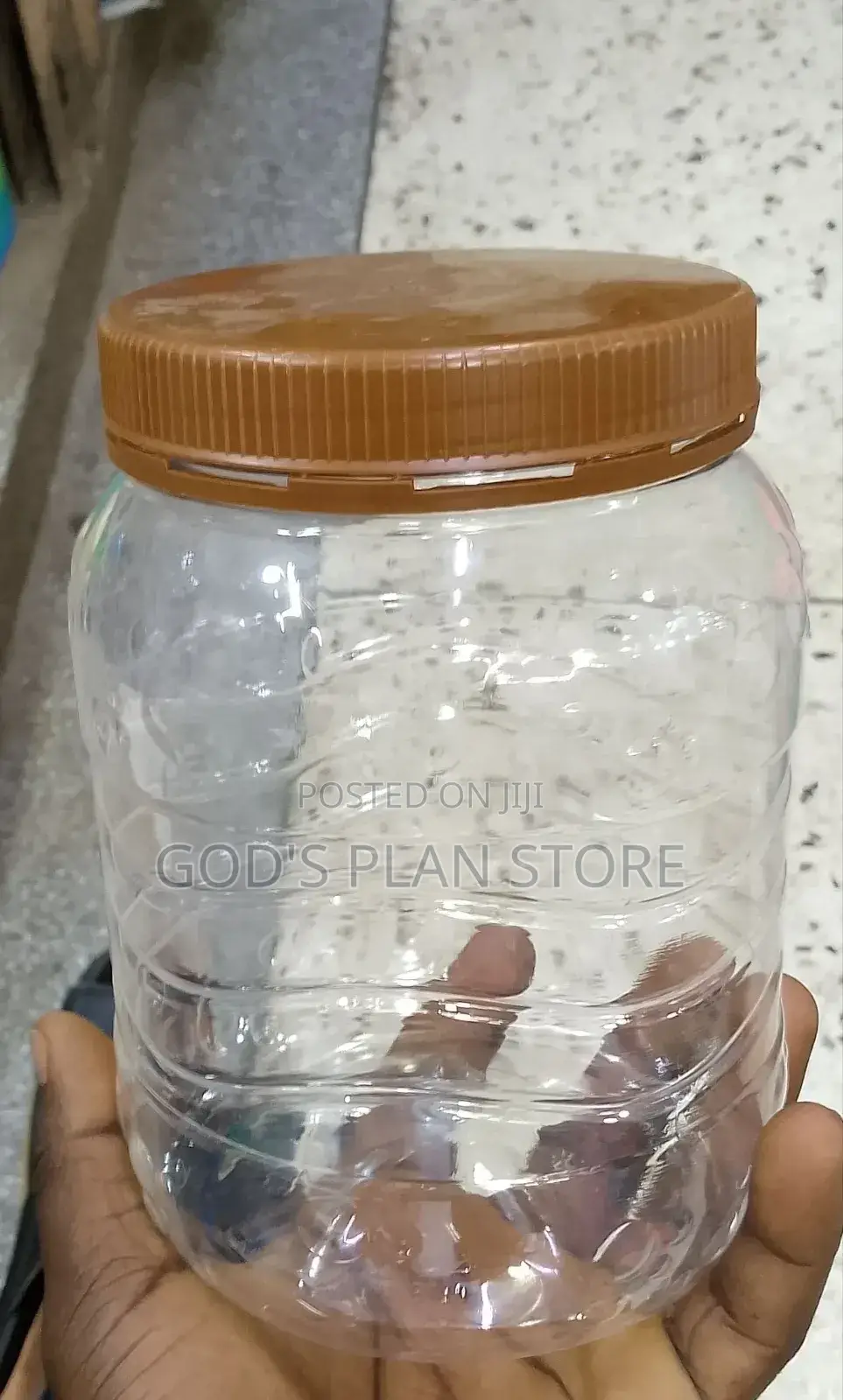 Plastic Food Storage Tins