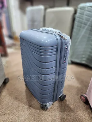 Photo - Rubber Suitcase 1pc Grey Small