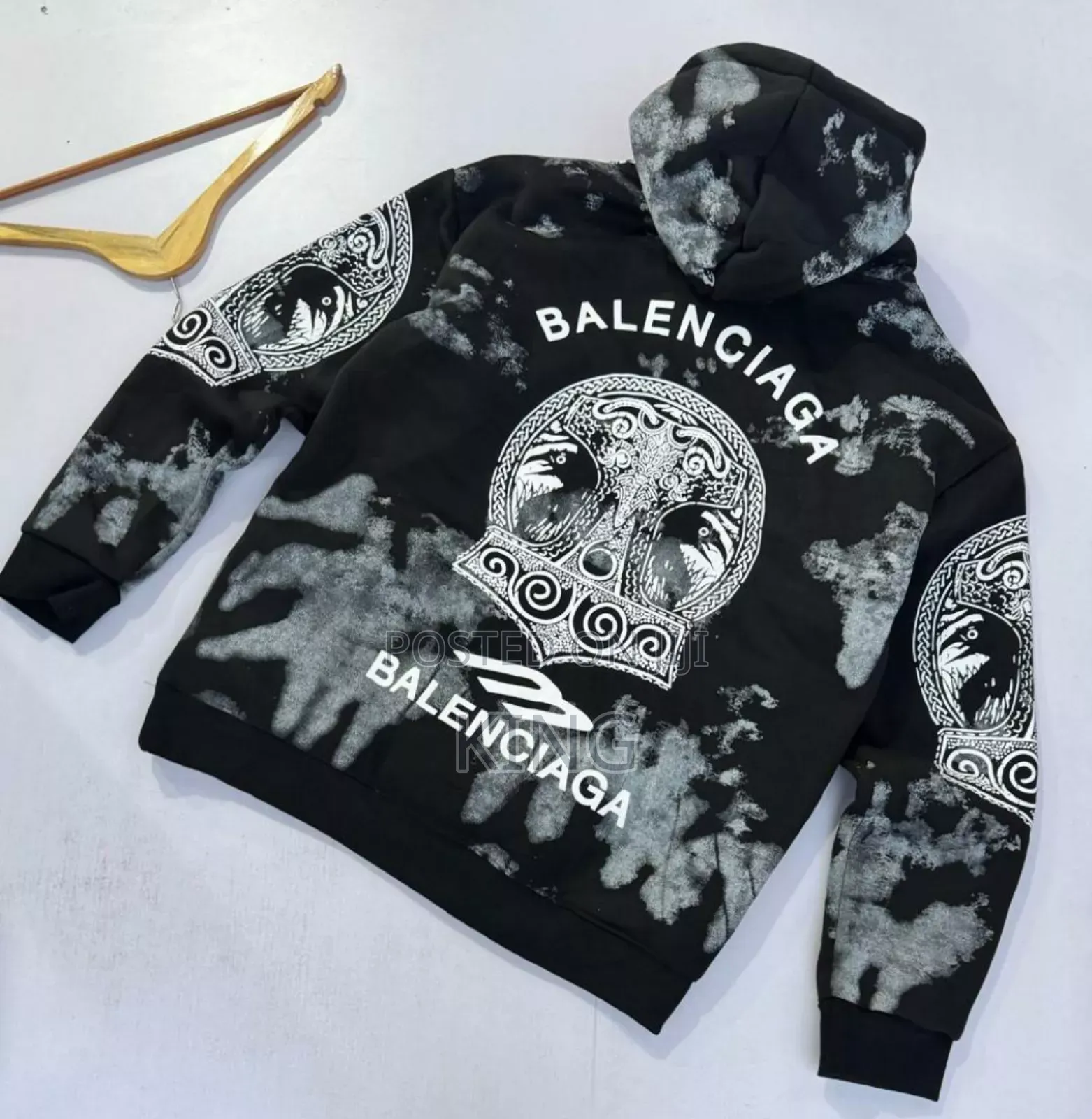 Balenciaga Print Hoodie