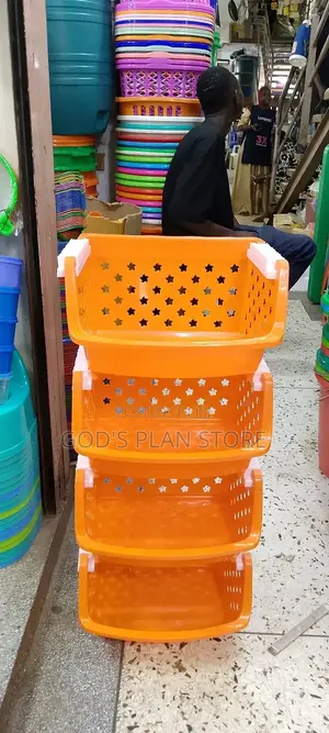 Plastic Kitchen Trolley or Supper Market Trolley