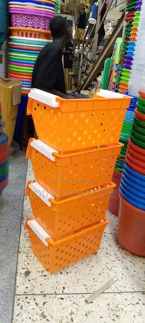 Plastic Kitchen Trolley or Supper Market Trolley