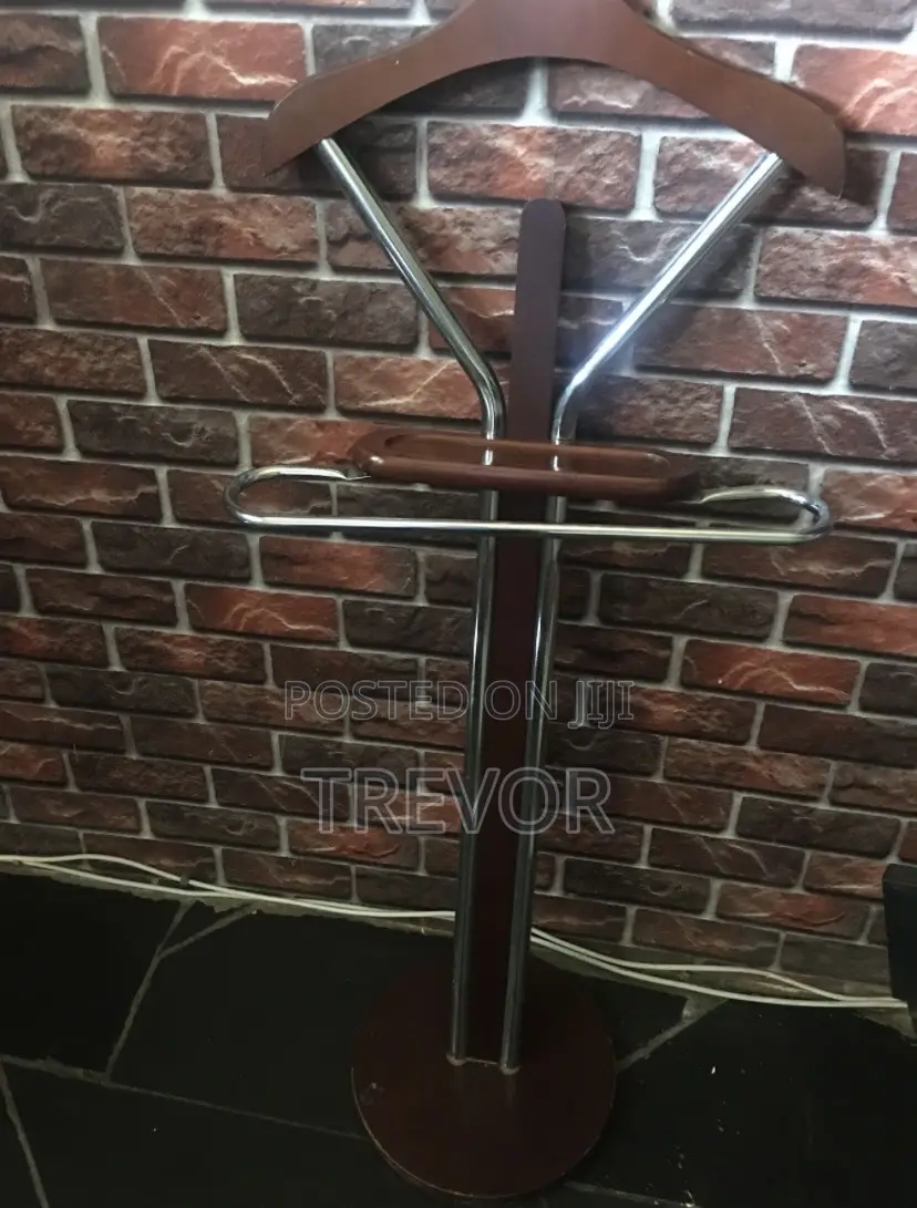Executive Mahogany Coat Hanger/Stand