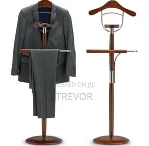 Executive Mahogany Coat Hanger/Stand