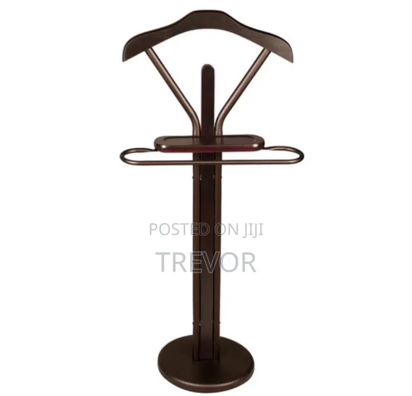 Executive Mahogany Coat Hanger/Stand