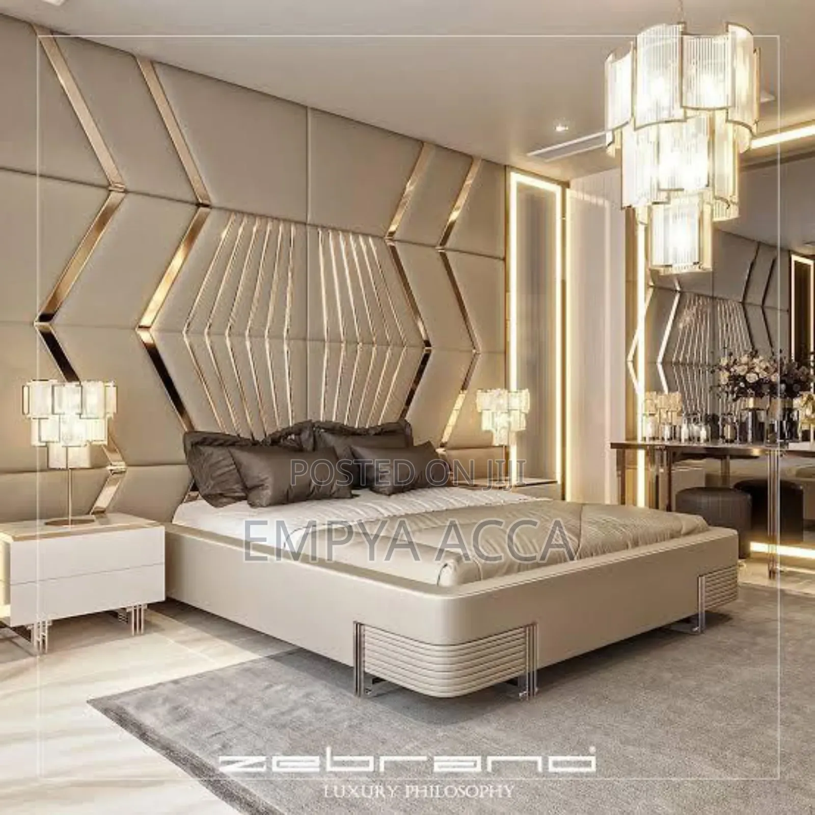 Luxary Bed All Flame