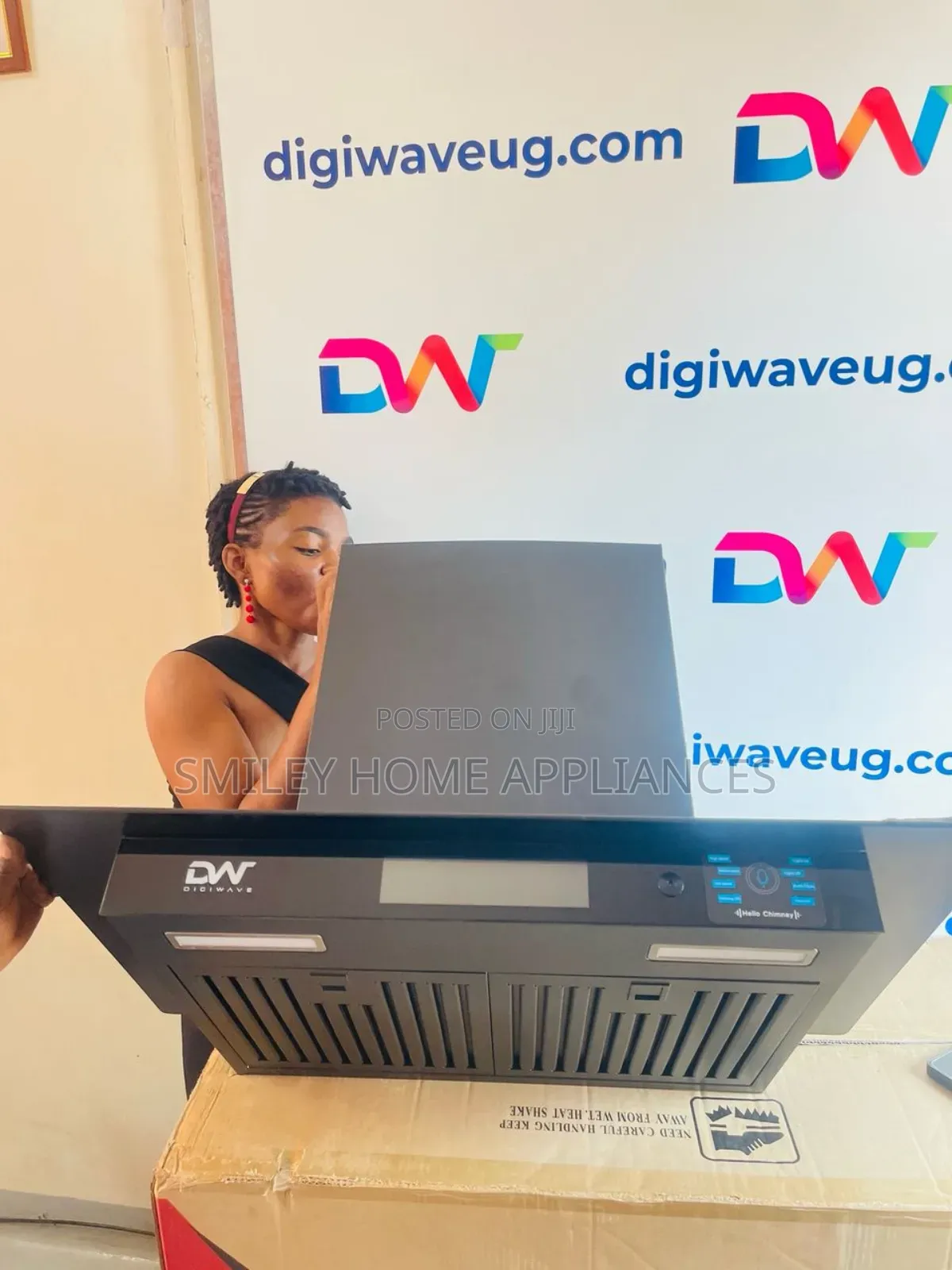 Digiwave 60cm Cooker Hood With Voice Command