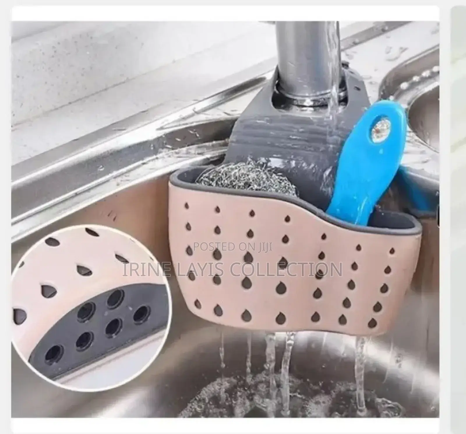 Sink Hanging Soap And Sponge Dish