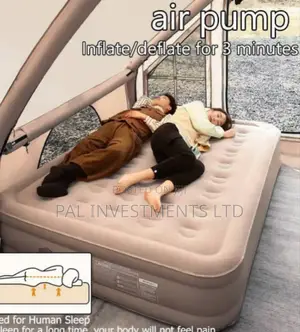 Photo - Double Air Pump Mattress