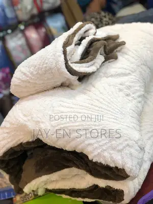 2 Sided White and Brown Tuffed Duvet Available