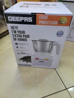 Geepas Electric Food Chopper 600wqts And Warranty