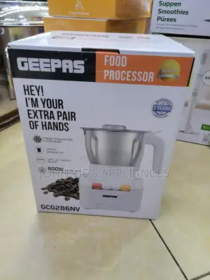 Geepas Electric Food Chopper 600wqts And Warranty