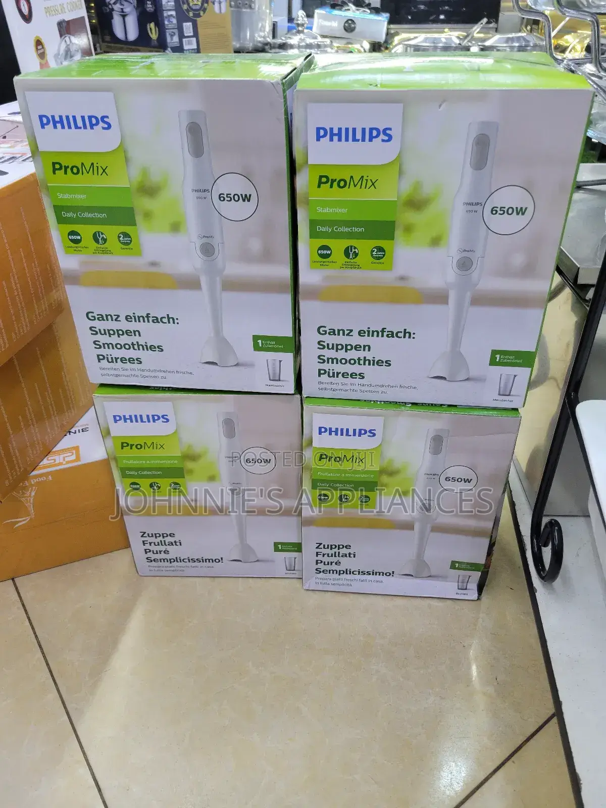 Phillips Pro Mix Original Hand Blender 650wqtts