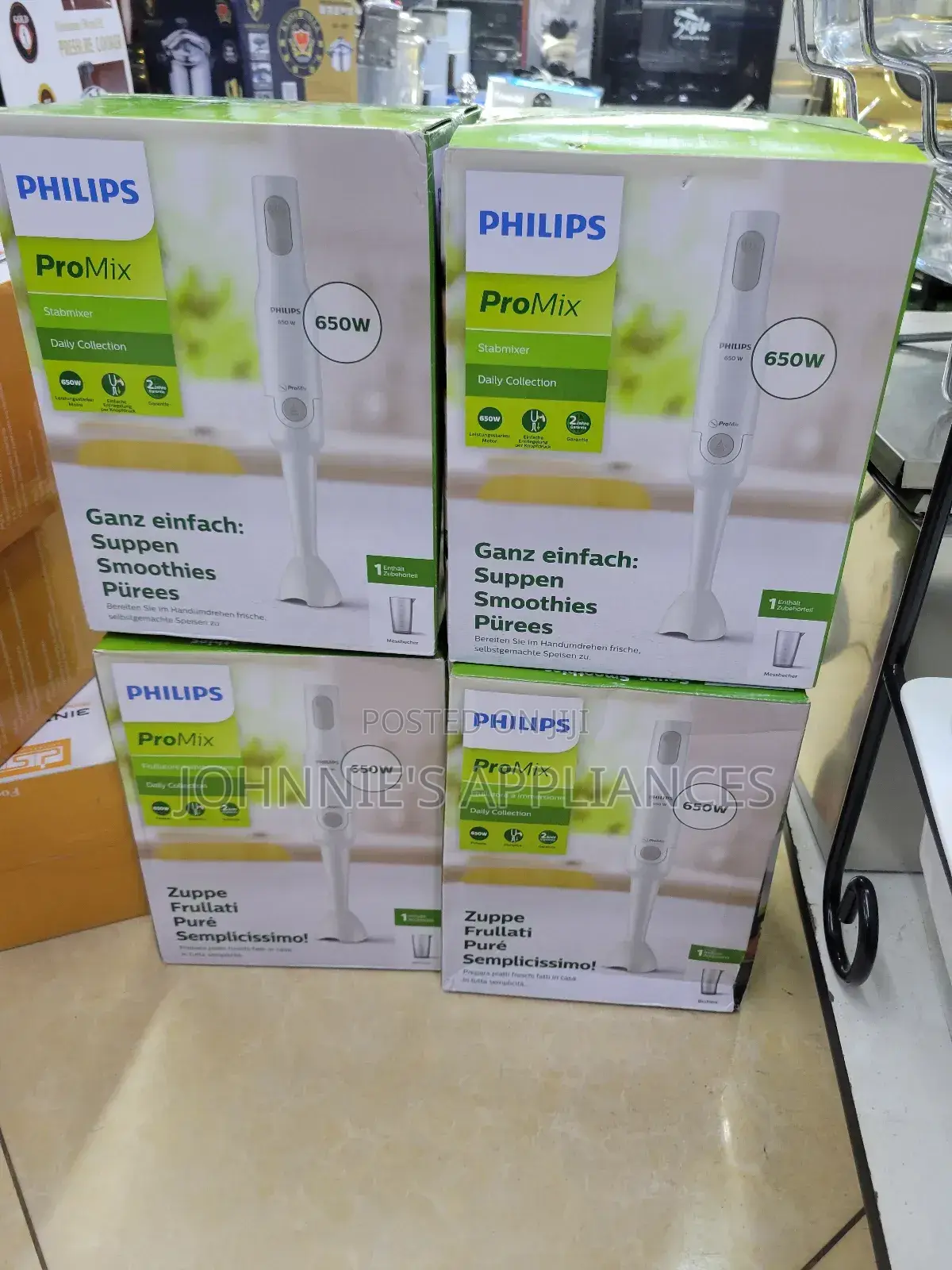 Phillips Pro Mix Original Hand Blender 650wqtts