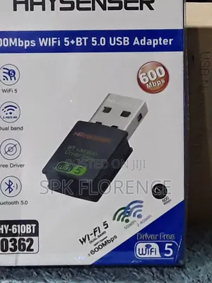 600mbps Wifi 5+Bt 5.0 Usb Adapter