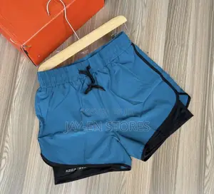 Blue Gym Shorts Available